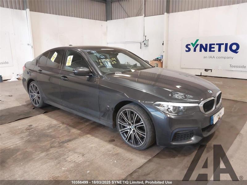 2019 BMW 5 SERIES 530E M SPORT 1998cc TURBO PETROL/ELECTRIC AUTOMATIC 4 DOOR SALOON