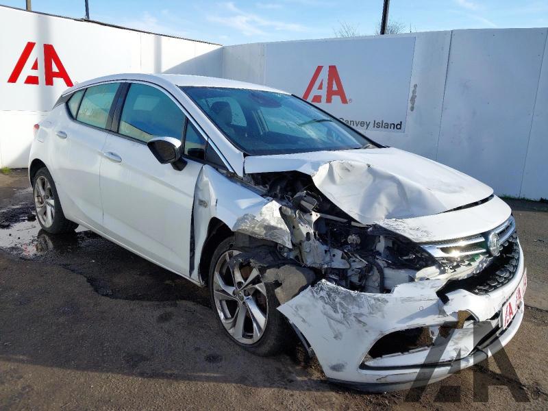 2017 VAUXHALL ASTRA SRI NAV S/S 1399cc TURBO PETROL AUTOMATIC 6 Speed 5 DOOR HATCHBACK