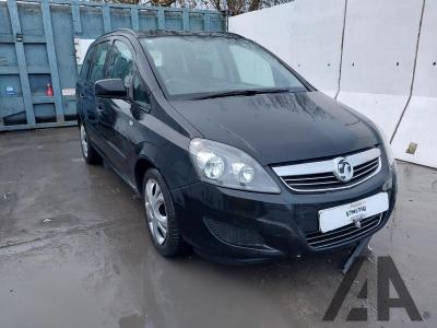Image of 2013 VAUXHALL ZAFIRA EXCLUSIV 1598cc PETROL MANUAL 5 DOOR MPV