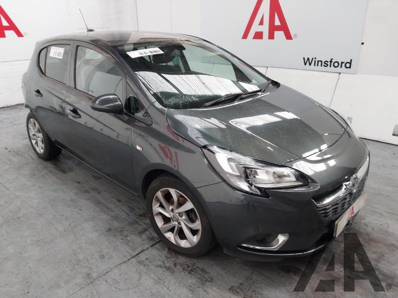 2018 VAUXHALL CORSA SRI 1398cc PETROL MANUAL 5 Speed 5 DOOR HATCHBACK