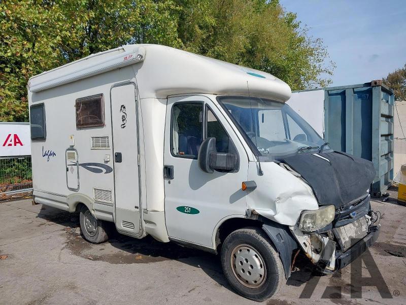 2003 FIAT DUCATO 11 SWB JTD 1997cc TURBO DIESEL MANUAL MOTORHOME