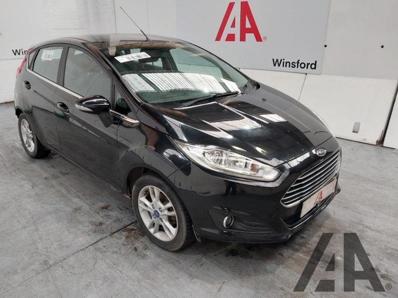2016 FORD FIESTA ZETEC 998cc TURBO PETROL MANUAL 5 Speed 5 DOOR HATCHBACK