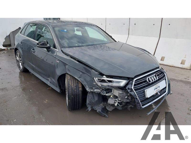 2019 AUDI A3 SPORTBACK TFSI S LINE 35 1498cc TURBO PETROL SEMI AUTO 7 Speed 5 DOOR HATCHBACK