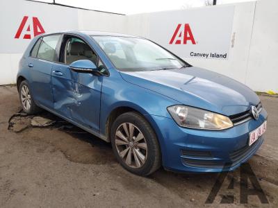 Image of 2014 VOLKSWAGEN GOLF SE TSI BLUEMOTION TECHNOLOGY D 1395cc TURBO PETROL SEMI AUTO 7 Speed 5 DOOR HATCHBACK