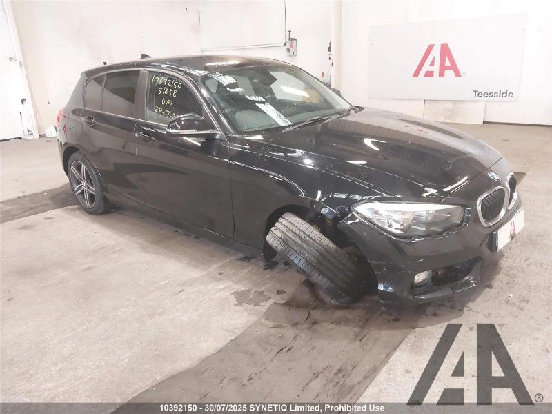 2016 BMW 1 SERIES 118I SPORT 1499cc TURBO PETROL MANUAL 5 DOOR HATCHBACK