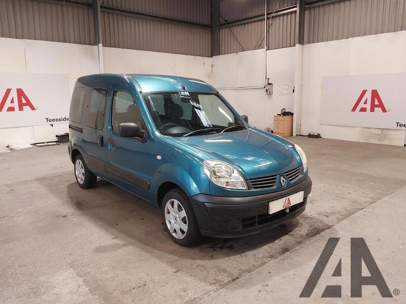 2007 RENAULT KANGOO AUTHENTIQUE 16V 1598cc PETROL AUTOMATIC 4 Speed 5 DOOR MPV