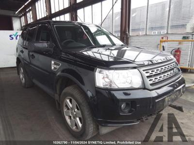 Image of 2011 LAND ROVER FREELANDER TD4 GS 2179cc TURBO DIESEL MANUAL 5 DOOR ESTATE