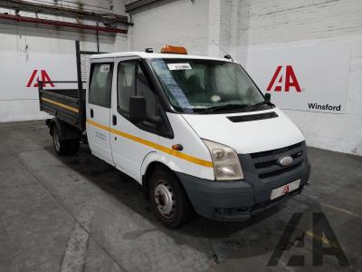 Image of 2007 FORD TRANSIT 350 LWB DCC 2402cc TURBO DIESEL MANUAL 6 Speed DOUBLE CAB