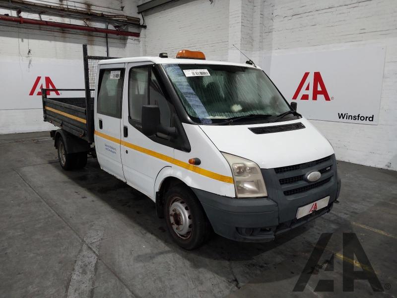 2007 FORD TRANSIT 350 LWB DCC 2402cc TURBO DIESEL MANUAL 6 Speed DOUBLE CAB