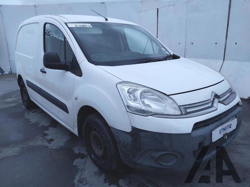 2014 CITROEN BERLINGO 625 ENTERPRISE L1 HDI 1560cc TURBO DIESEL MANUAL 5 Speed PANEL VAN