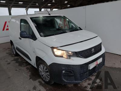 Image of 2019 PEUGEOT PARTNER BLUEHDI PROFESSIONAL L1 1560cc TURBO DIESEL MANUAL 5 Speed PANEL VAN