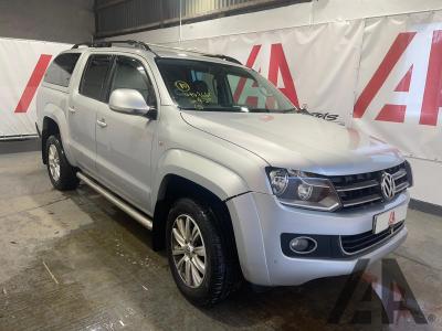 Image of 2015 VOLKSWAGEN AMAROK DC TDI HIGHLINE 4MOTION 1968cc TURBO DIESEL AUTOMATIC 8 Speed PICK UP