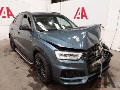Image of 2018 AUDI Q3 TDI QUATTRO S LINE BLACK EDITI 1968cc TURBO DIESEL SEMI AUTO 5 DOOR ESTATE
