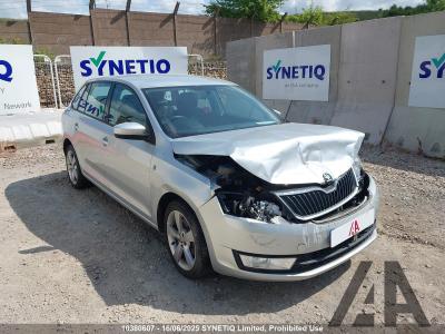 Image of 2015 SKODA RAPID SPACEBACK SE TECH TDI CR 1598cc TURBO DIESEL MANUAL 5 Speed 5 DOOR HATCHBACK
