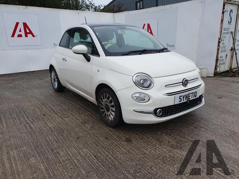 2017 FIAT 500 LOUNGE 1242cc PETROL MANUAL 3 DOOR HATCHBACK