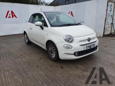 Image of 2017 FIAT 500 LOUNGE 1242cc PETROL MANUAL 3 DOOR HATCHBACK