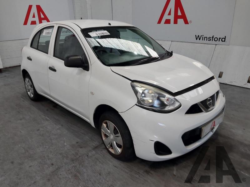 2013 NISSAN MICRA VISIA 1198cc PETROL MANUAL 5 Speed 5 DOOR HATCHBACK