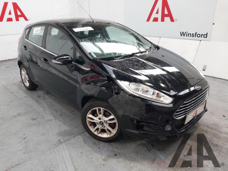 2017 FORD FIESTA ZETEC 1242cc PETROL MANUAL 5 Speed 5 DOOR HATCHBACK