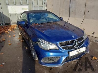 Image of 2016 MERCEDES E-CLASS E 220 D AMG LINE EDITION 2143cc TURBO DIESEL AUTOMATIC 2 DOOR CONVERTIBLE