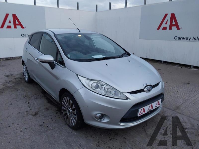 2010 FORD FIESTA TITANIUM TDCI 1560cc TURBO DIESEL MANUAL 5 Speed 5 DOOR HATCHBACK