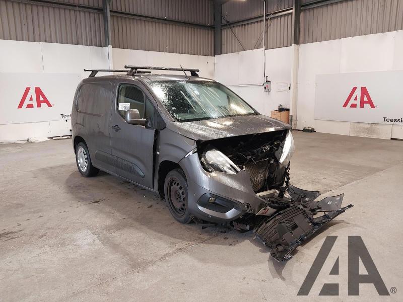 2019 VAUXHALL COMBO L1H1 2000 SPORTIVE S/S 1560cc TURBO DIESEL MANUAL PANEL VAN