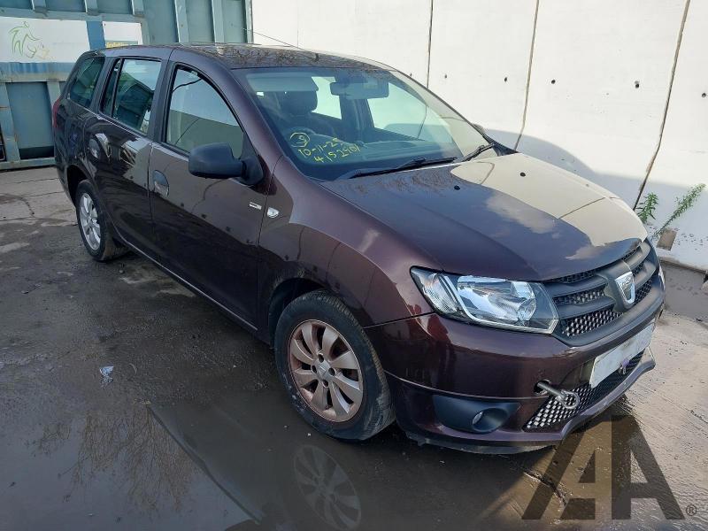 2016 DACIA LOGAN MCV AMBIANCE PRIME DCI 1461cc TURBO DIESEL MANUAL 5 DOOR ESTATE