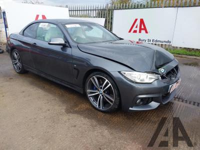 Image of 2017 BMW 4 SERIES 430D M SPORT 2993cc TURBO DIESEL AUTOMATIC 2 DOOR CONVERTIBLE