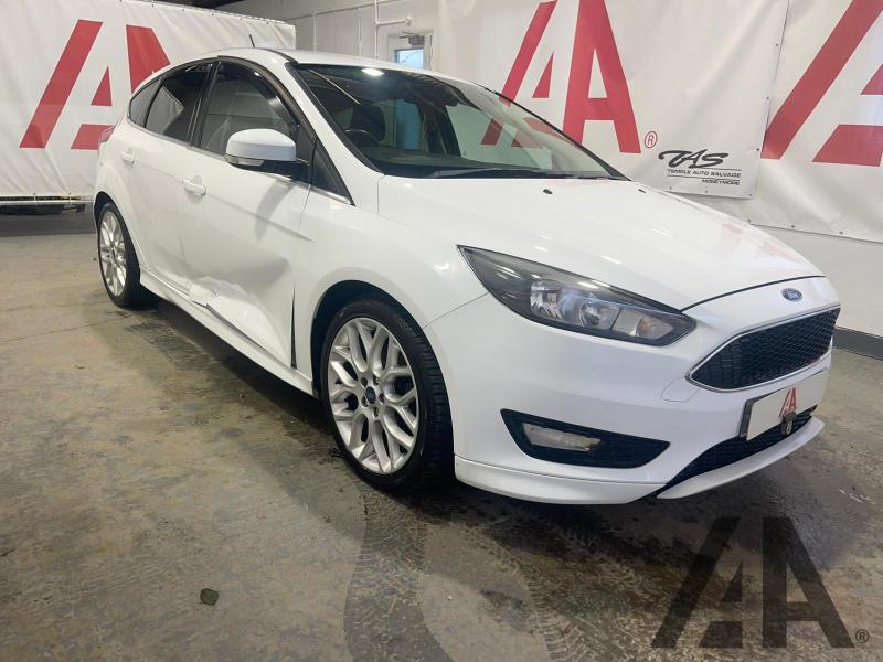 2015 FORD FOCUS ZETEC S TDCI 1499cc TURBO DIESEL MANUAL 6 Speed 5 DOOR HATCHBACK