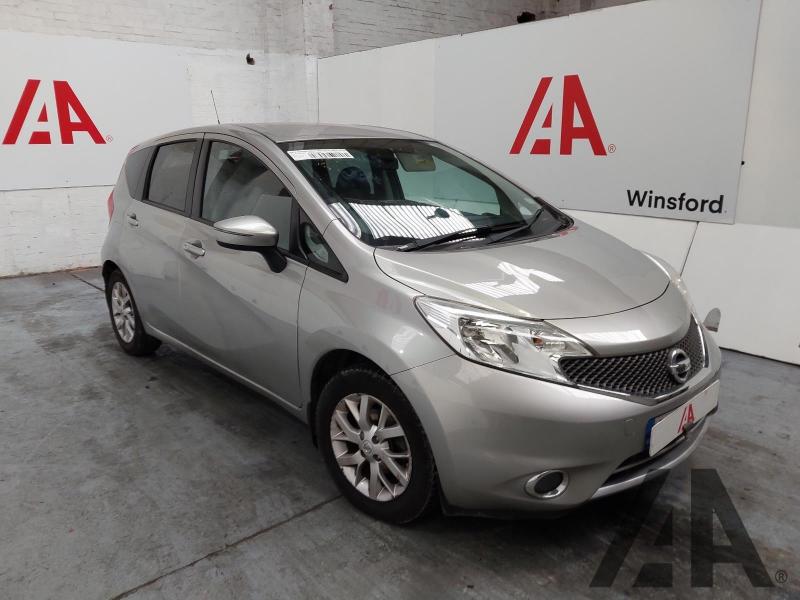 2014 NISSAN NOTE DCI ACENTA 1461cc TURBO DIESEL MANUAL 5 DOOR MPV