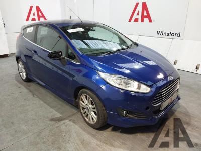Image of 2014 FORD FIESTA ZETEC 1242cc PETROL MANUAL 5 Speed 3 DOOR HATCHBACK