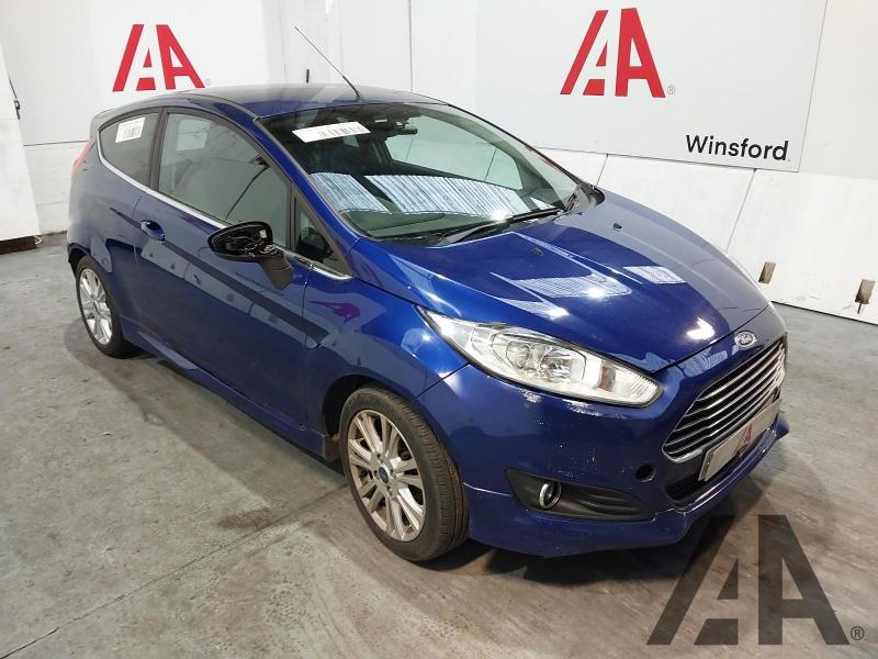 2014 FORD FIESTA ZETEC 1242cc PETROL MANUAL 5 Speed 3 DOOR HATCHBACK