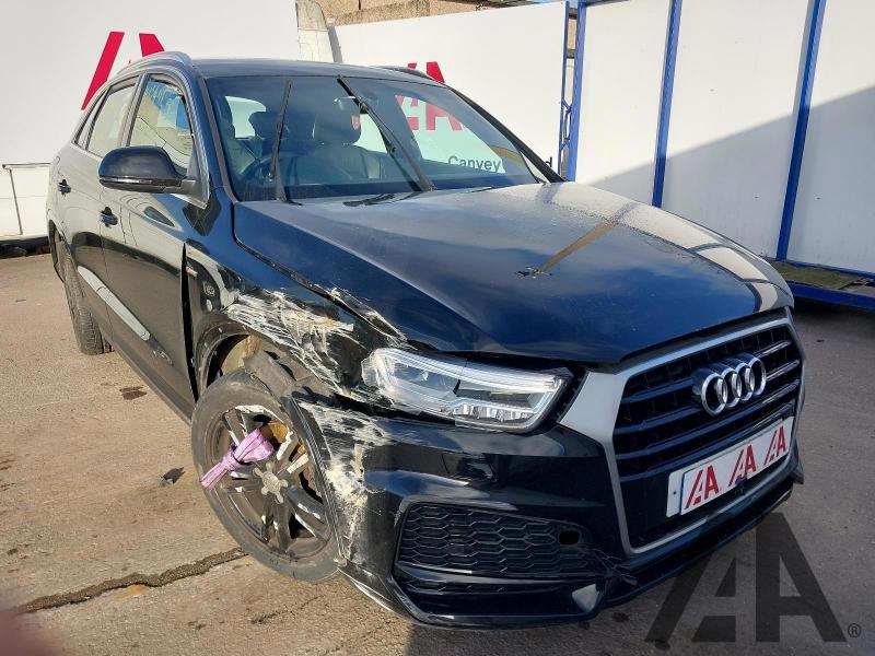 2018 AUDI Q3 TFSI S LINE EDITION 1395cc TURBO PETROL SEMI AUTO 5 DOOR ESTATE