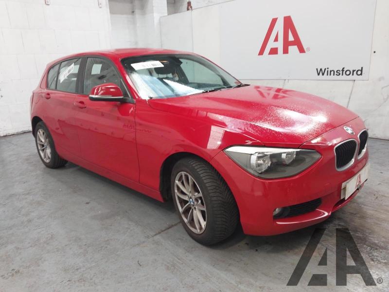 2014 BMW 1 SERIES 116D SE 1995cc TURBO DIESEL MANUAL 5 DOOR HATCHBACK