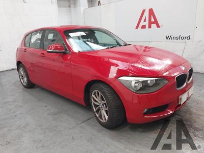 Image of 2014 BMW 1 SERIES 116D SE 1995cc TURBO DIESEL MANUAL 5 DOOR HATCHBACK