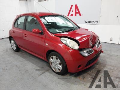 Image of 2008 NISSAN MICRA ACENTA 1386cc PETROL MANUAL 5 Speed 5 DOOR HATCHBACK
