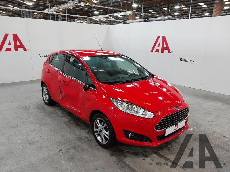 2015 FORD FIESTA ZETEC 1242cc PETROL MANUAL 5 Speed 5 DOOR HATCHBACK
