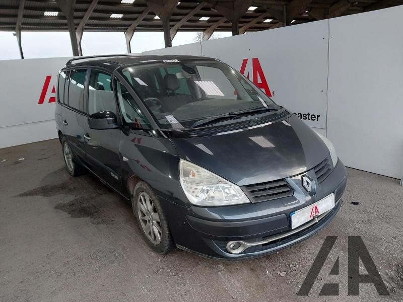 2011 RENAULT ESPACE DYNAMIQUE TOMTOM DCI 1995cc TURBO DIESEL AUTOMATIC 6 Speed 5 DOOR MPV