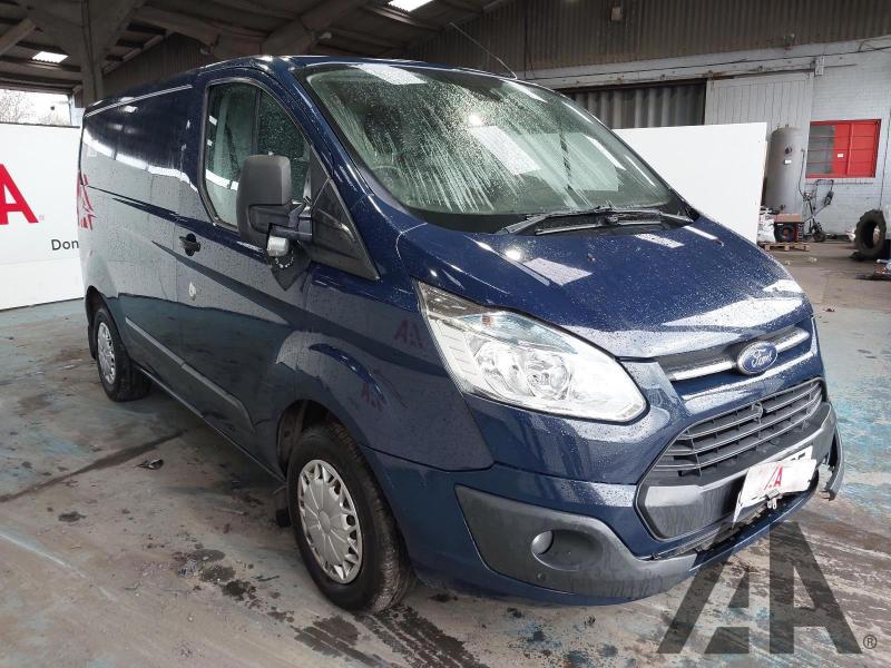 2014 FORD TRANSIT CUSTOM 290 TREND LR P/V 2198cc TURBO DIESEL MANUAL 6 Speed PANEL VAN