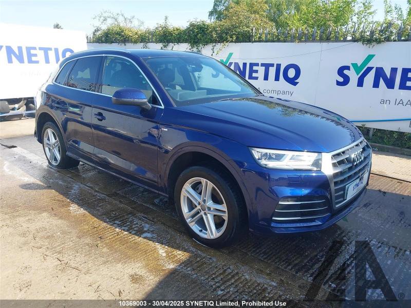 2019 AUDI Q5 TFSI QUATTRO S LINE 45 1984cc TURBO PETROL SEMI AUTO 7 Speed 5 DOOR ESTATE