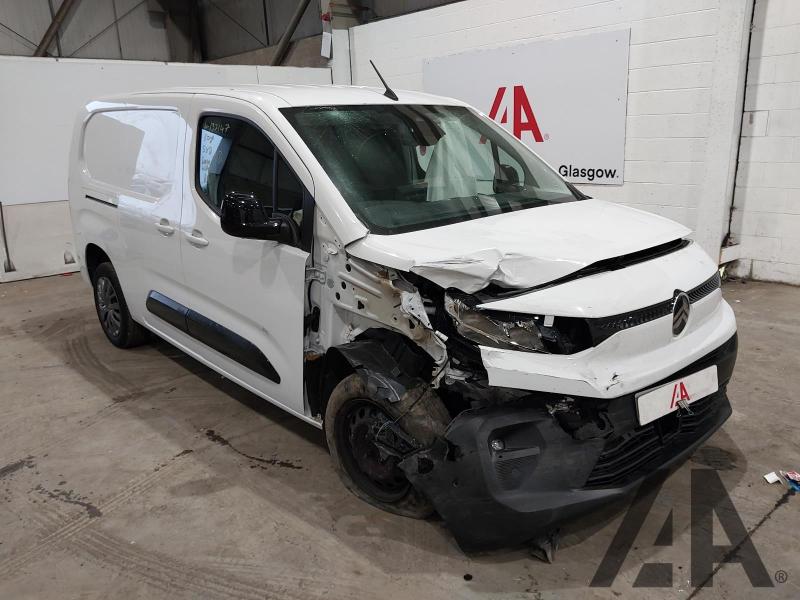 2024 CITROEN BERLINGO BLUEHDI DRIVER XL S/S 1499cc TURBO DIESEL MANUAL PANEL VAN
