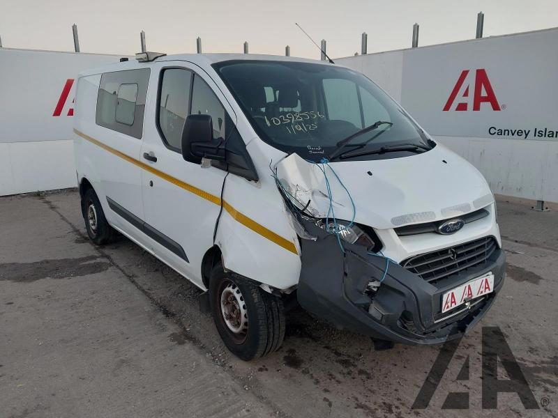 2018 FORD TRANSIT CUSTOM 310 LR DCB 1996cc TURBO DIESEL MANUAL 6 Speed PANEL VAN