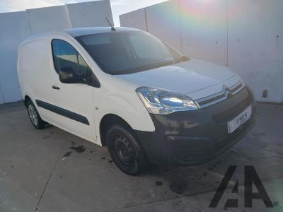 Image of 2017 CITROEN BERLINGO 625 ENTERPRISE L1 BLUEHDI 1560cc TURBO DIESEL MANUAL 5 Speed PANEL VAN