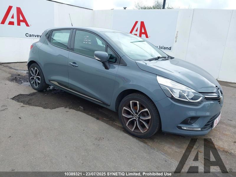 2019 RENAULT CLIO PLAY TCE 898cc TURBO PETROL MANUAL 5 Speed 5 DOOR HATCHBACK