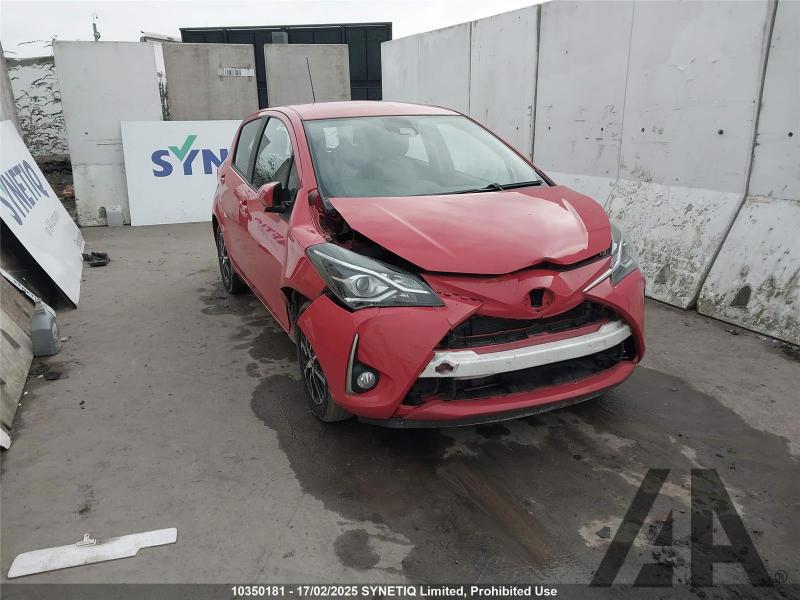 2019 TOYOTA YARIS VVT-I ICON TECH 1496cc PETROL MANUAL 5 DOOR HATCHBACK