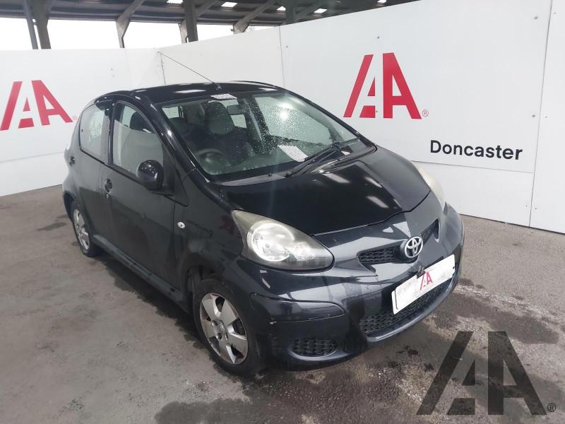 2010 TOYOTA AYGO BLACK VVT-I 998cc PETROL MANUAL 5 DOOR HATCHBACK