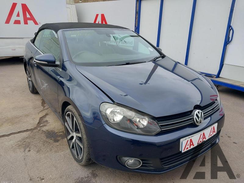 2012 VOLKSWAGEN GOLF GT TSI DSG 1390cc TURBO PETROL SEMI AUTO 7 Speed 2 DOOR CONVERTIBLE