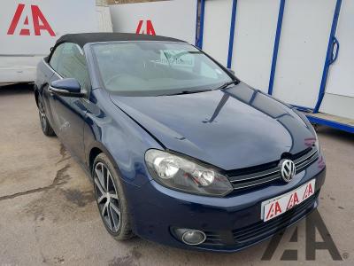 Image of 2012 VOLKSWAGEN GOLF GT TSI DSG 1390cc TURBO PETROL SEMI AUTO 7 Speed 2 DOOR CONVERTIBLE