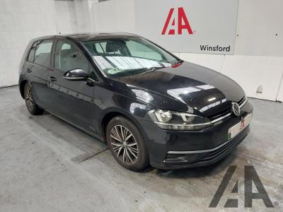Image of 2018 VOLKSWAGEN GOLF SE NAVIGATION TDI BLUEMOTION T 1598cc TURBO DIESEL MANUAL 5 Speed 5 DOOR HATCHBACK