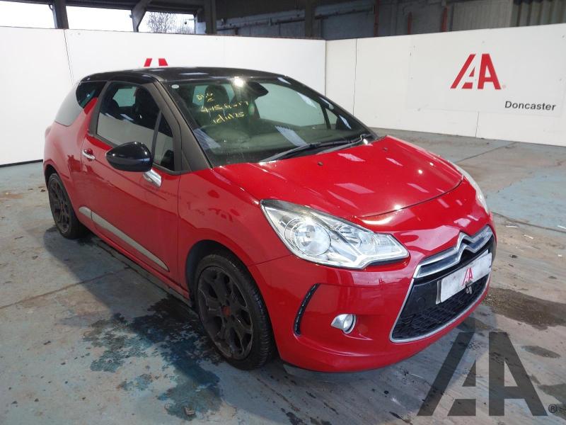 2013 CITROEN DS3 DSTYLE PLUS 1598cc PETROL MANUAL 5 Speed 3 DOOR HATCHBACK
