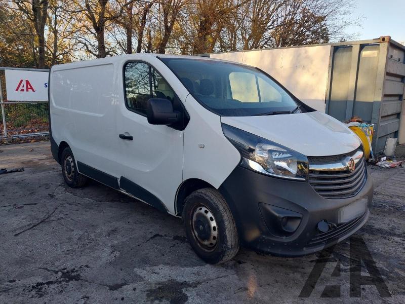 2018 VAUXHALL VIVARO L1H1 2700 CDTI 1598cc TURBO DIESEL MANUAL 6 Speed PANEL VAN